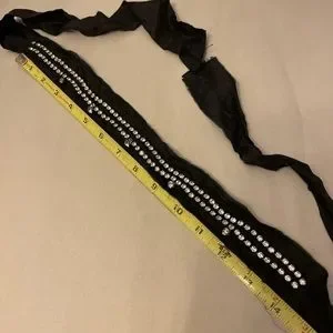 y2k | Accessories | Aso Blair Waldorf Headband In Black  display picture 1